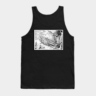 The Flying Submarine Tank Top